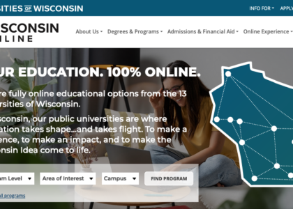 Wisconsin Online website screen shot